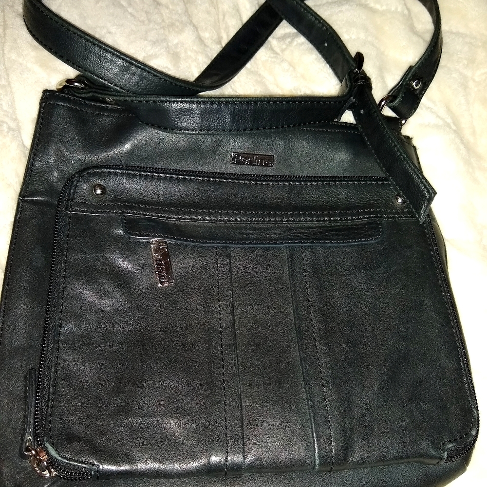 Perlina of New York Leather Purse